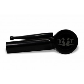 Cachimbo Bertoldi Elite Grande Longo Preto Peça Única